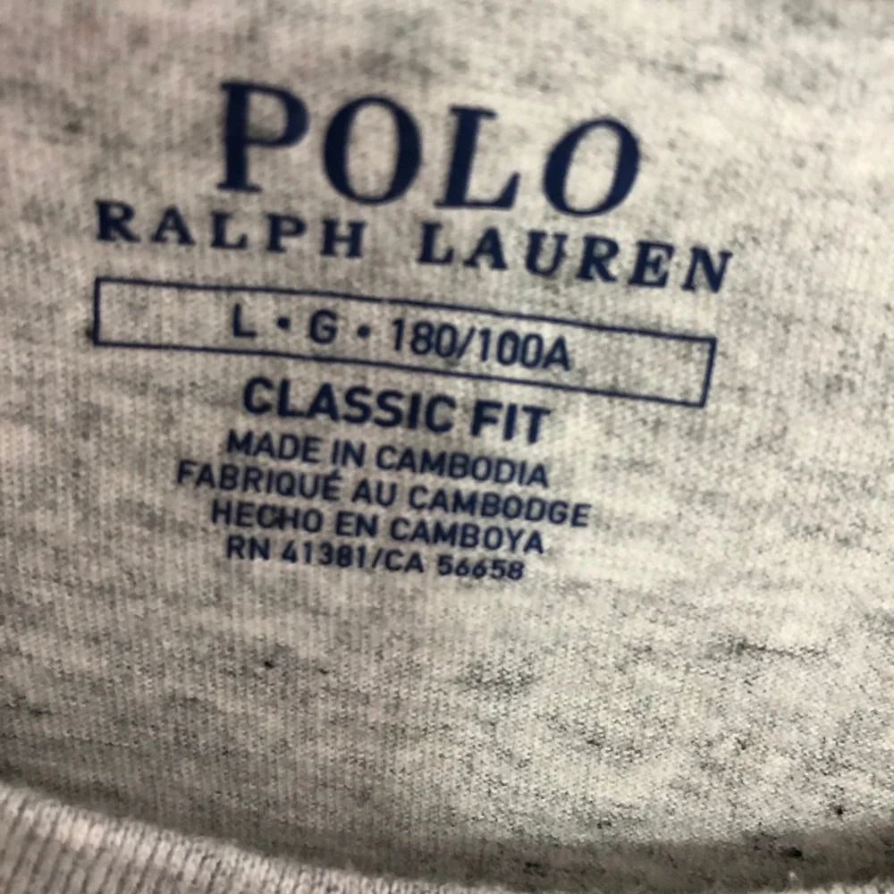 Polo Ralph Lauren Classic Fit Ling Sleeve T shirt - Picture 3 of 10